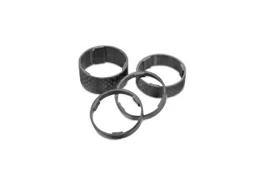 RFR Carbon Spacer Set 1 1/8 schwarz