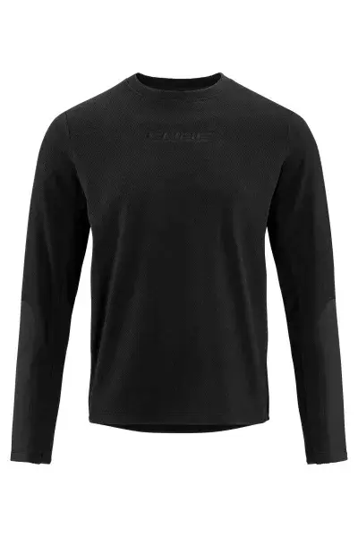Cube ATX Fleece Fahrrad Trikot lang schwarz 2026 - Größe: M (46/48)
