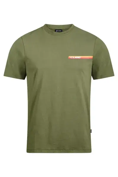 Cube Organic Retro Freizeit T-Shirt grau 2026 - Größe: M (46/48)