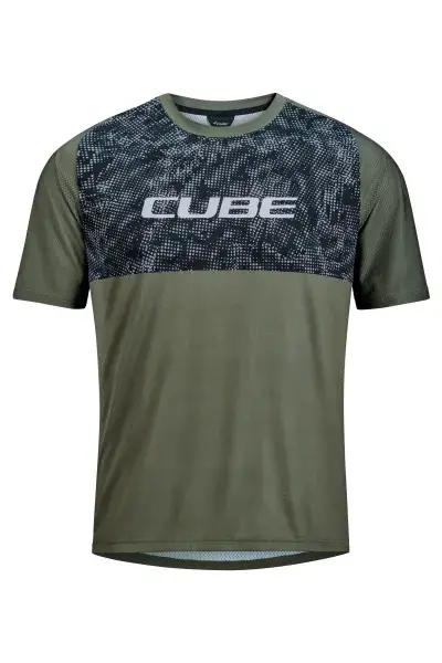 Cube Matrix MTB Trikot kurz reed grün 2026 - Größe: S (44/46)