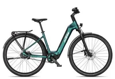 KTM Macina Superbelt SX 10 Di2 Wave 2027 | green purple flip matt/silver | 46 cm | E-Cityräder