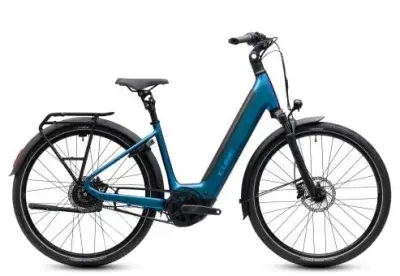 Cube Supreme Hybrid Deluxe Pro 600 2027 | nebula´n´blue | 54 cm | E-Cityräder
