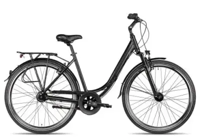 Adler Verona Nexus 8 Wave | silkblack matt | 50 cm | Cityräder
