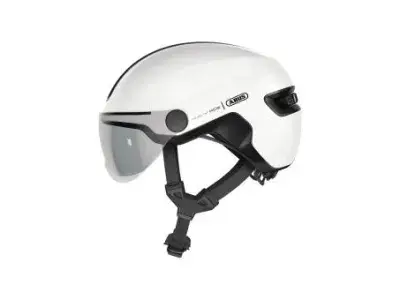 Abus Hud-Y ACE Helm | weiß | 54-58 cm | Fahrradbekleidung