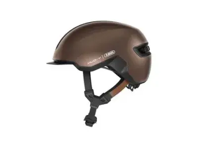 Abus Hud-Y Helm | braun/beige | 57-61 cm | Fahrradbekleidung