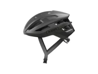 Abus Powerdome Rennradhelm | schwarz/grau | 54-58 cm | Fahrradbekleidung