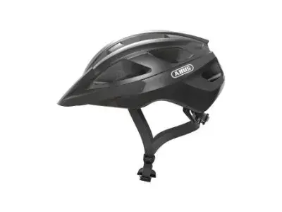 Abus Macator Rennradhelm | schwarz/grau | 58-62 cm | Fahrradbekleidung