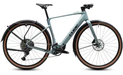 Cube Nulane Hybrid C:62 Race 400X FE - 28 Zoll 400Wh 11K Diamant - seagrey´n´black