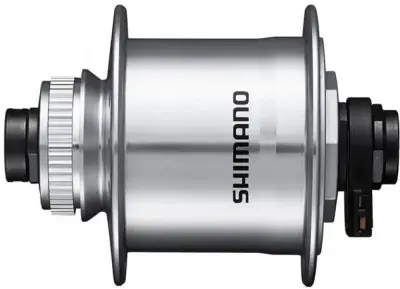 SHIMANO Nabendynamo DH-UR705-3D 6 Volt/3 Watt 32 Loch Center-Lock Silber - 705-3, Silber