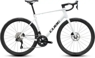 Cube Attain C:62 SLX - 28 Zoll 24K Diamant - metallicwhite´n´black
