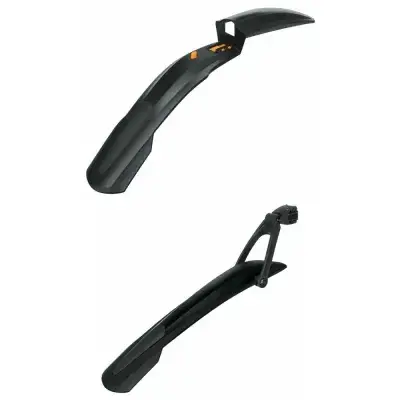 SKS Schutzblech-Set 1 x Shockblade DARK 26+27,5 Zoll + 1 x X-Blade DARK 26+27,5 Zoll