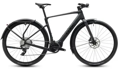 Cube Nulane Hybrid C:62 SLX 400X FE - 28 Zoll 400Wh 12K Diamant - mineralblack´n´orange