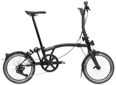 Brompton P Line Urban MK2 Schwarz Modell 2026
