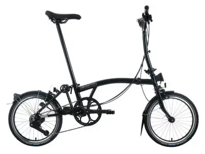 Brompton C Line Urban MK6 Schwarz Modell 2026