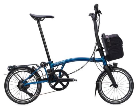 Brompton Electric P Line e-Motiq Urban MK2 Blau Modell 2026