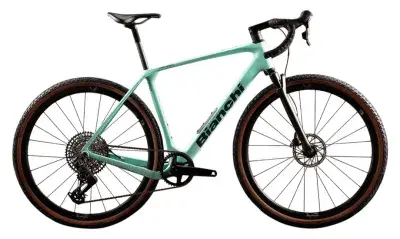 Bianchi Arcadex Pro - Apex/GX eTAP Blau Modell 2026