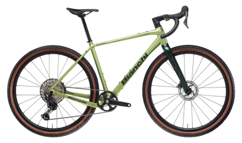 Bianchi Arcadex AL - GRX610/822 Grün Modell 2026