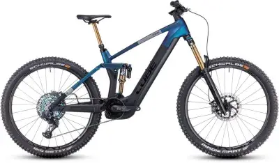 Cube Stereo Hybrid 160 HPC SLT 750 27.5 Blau Modell Aktion
