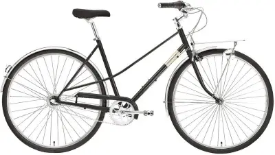 Creme Caferacer Lady Uno Schwarz Modell Aktion