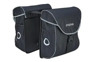 Doppelpacktasche schwarz