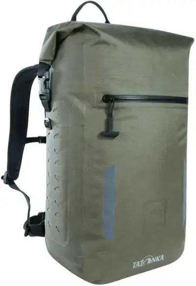 TATONKA Pendler-Rolltop-Rucksack 25 L WP Grün Modell 2027