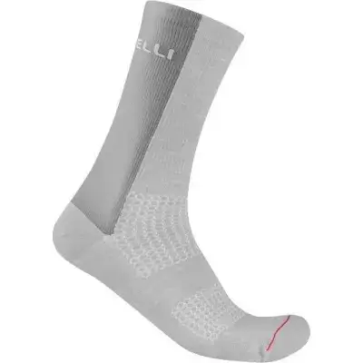 CASTELLI Logo 18 Merino Socken Grau Modell 2026