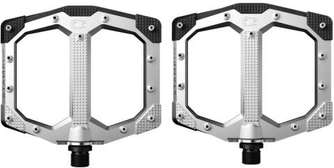 Crankbrothers Stamp Evo Large Plattform-Pedale Silber Modell 2026