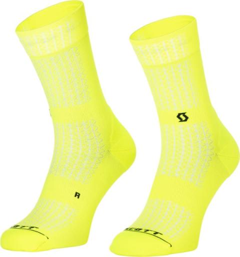 Scott Performance Crew Socken Gelb Modell 2027