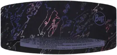 Buff CoolNet UV Slim Headband Schwarz Modell 2026