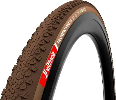 Vittoria Terreno Pro T30 Fine Loose Gravel Race 700x45C TLR Eco Braun Modell 2027
