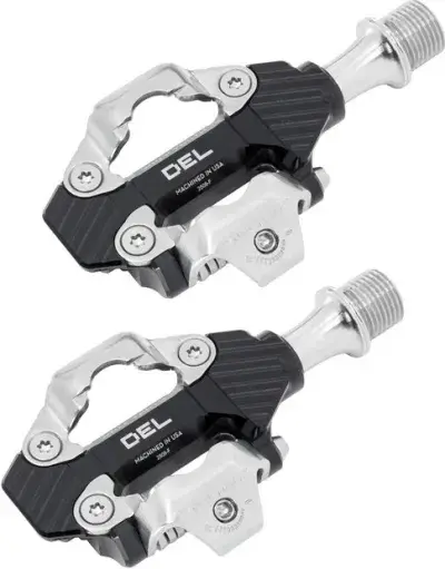 Wolftooth DEL Gravel Klick-Pedale Schwarz Modell 2026