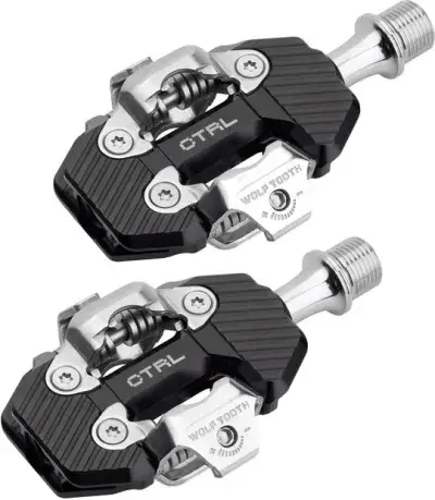 Wolftooth CTRL Trail Klick-Pedale Schwarz Modell 2026