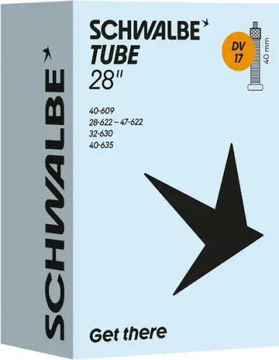 Schwalbe DV17 Schlauch 28 Zoll - 40 mm Schwarz Modell 2026