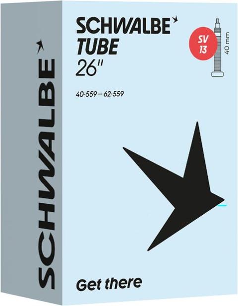 Schwalbe SV13 Schlauch 26 Zoll - 40 mm Schwarz Modell 2026