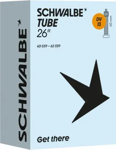 Schwalbe DV13 Schlauch 26 Zoll - 40 mm Schwarz Modell 2026