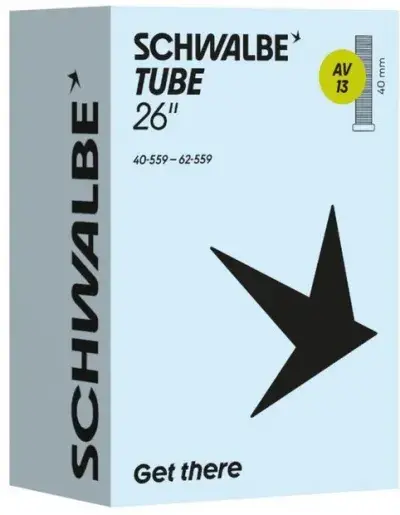 Schwalbe AV13 Schlauch 26 Zoll - 40 mm Schwarz Modell 2026