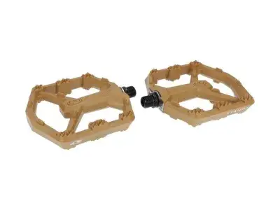 Crankbrothers Stamp 0 Large Plattform-Pedal Braun Modell 2026