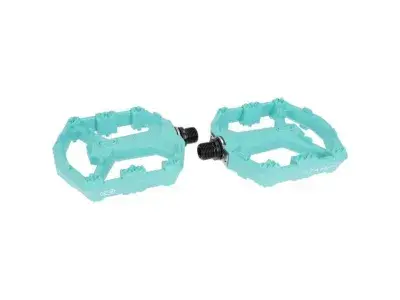 Crankbrothers Stamp 0 Small Plattform-Pedal Türkis Modell 2026