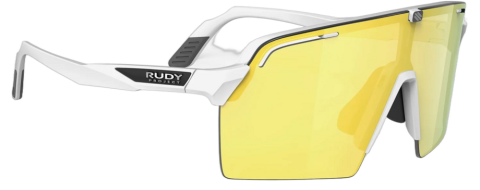 Rudy Project Spinshield Pro Multilaser Yellow - White Matte Weiß Modell 2026