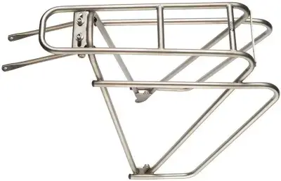 Tubus Gepäckträger Logo Classic Edelstahl - 26-28 Zoll Silber Modell 2027
