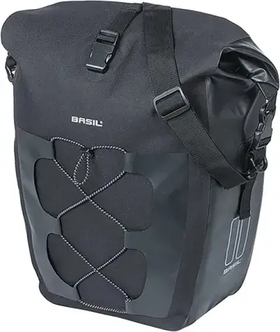 Basil Einzeltasche Navigator Waterproof L Schwarz Modell 2026