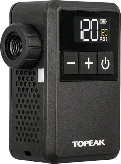 Topeak E-Booster Digital Mini elektrische Minipumpe Schwarz Modell 2026