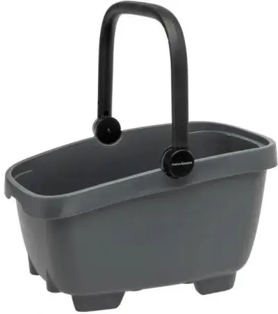 New Looxs Gepäckträgerkorb Clipper MIK Grau Modell 2026