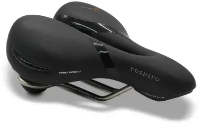 Selle Royal Sattel Respiro Relaxed - Stracciatella Schwarz Modell 2027