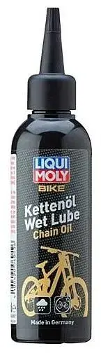 Liqui Moly Bike Kettenöl Wet Lube, Tropfflasche - 100ml Schwarz Modell 2026