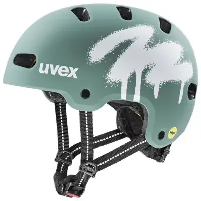 Uvex Kid 4 Style MIPS Silber Modell 2026