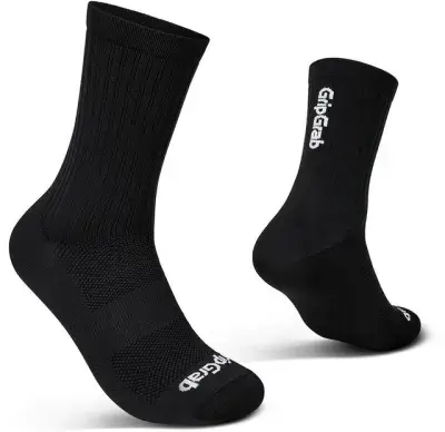 GRIPGRAB PACR Socken mit normalem Bund Schwarz Modell 2026
