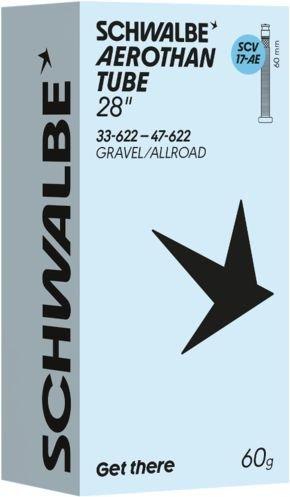 Schwalbe SCV17 AE Aerothan Schlauch 28 Zoll - 60 mm Transparent Modell 2026