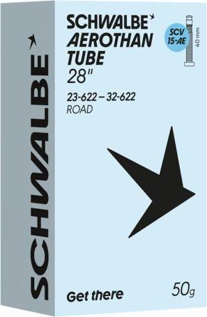 Schwalbe SCV15 AE Aerothan Schlauch 28 Zoll - 40 mm Transparent Modell 2026