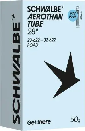 Schwalbe SCV15 AE Aerothan Schlauch 28 Zoll - 40 mm Transparent Modell 2026